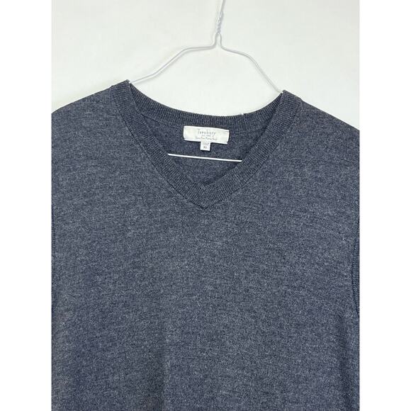 Turnberry Men's Size XL Gray 100% Extra Fine Merino Wool Sleeveless Vest - Picture 6 of 9